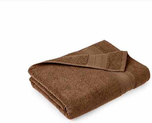 Brown Bath Towel